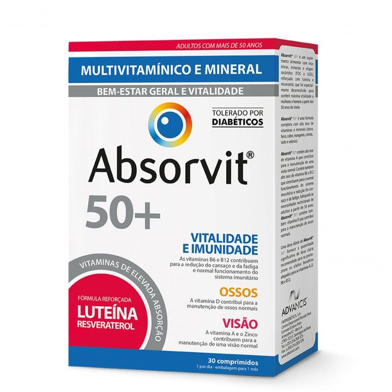 Absorbit 50+ 30 pastillas