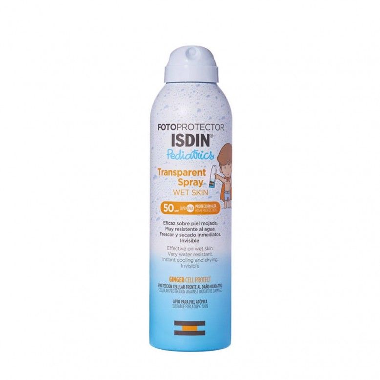 ISDIN Pediatrics Transparente Spray Wet Skin SPF50 250ml
