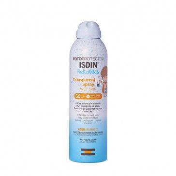ISDIN Fotoprotector Pediatrics Transparente Spray Wet Skin SPF50 250ml