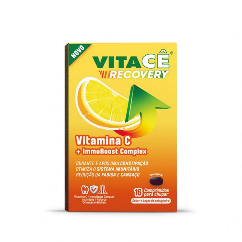 Vitacê Recovery 16 comprimidos p/ chupar