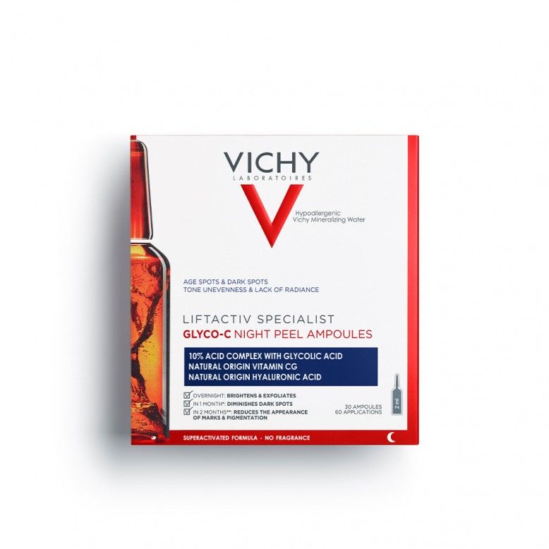 Vichy Liftactiv Glyco-C Peeling de Noite 30 Ampolas