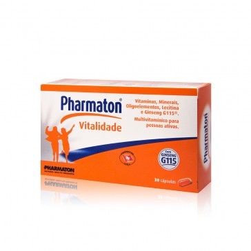 Pharmaton Vitalidade 30 Cápsulas