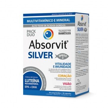 Absorvit Silver 30 comprims + 30 glules