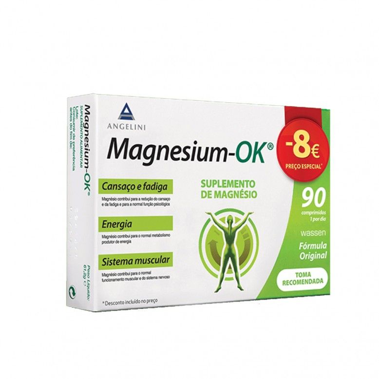 Magnesio Ok Promo 90 Pastillas