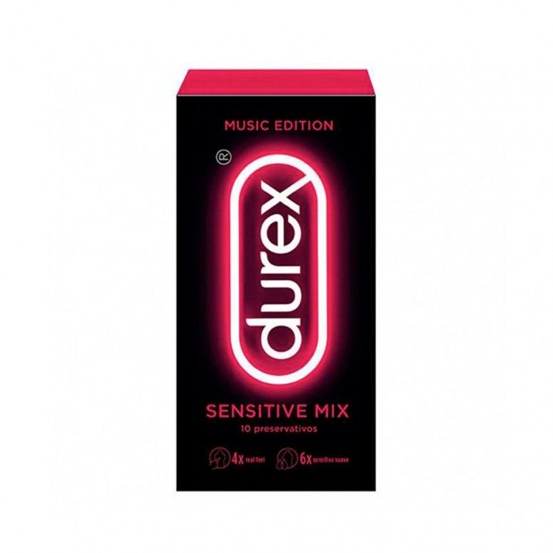 Durex Sensitive Mix Preservativos x10
