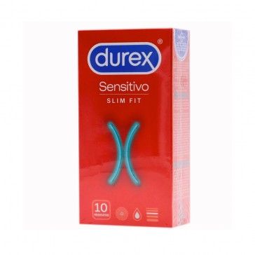 Condones Durex Sensitive Slim Fit x10