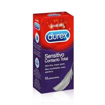 Durex Contacto Total Preservativos x12