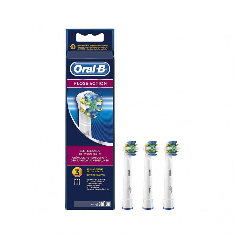 Oral-B Floss Action Recarga para Escova Elétrica x3