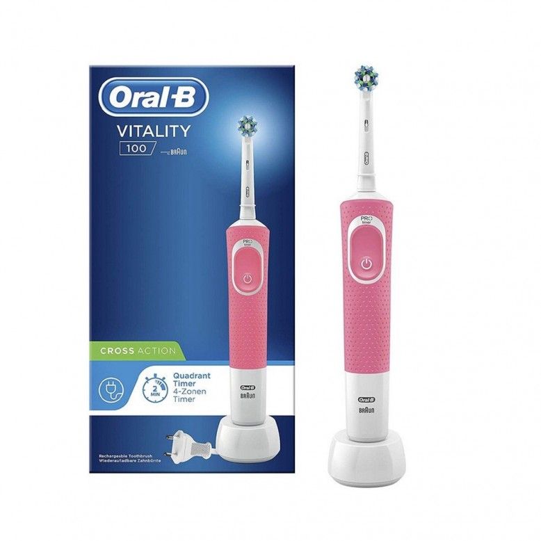 Oral-B Vitality 100 Cross Action Rosa