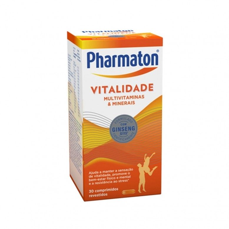 Pharmaton Vitalidade 30 Comprimidos