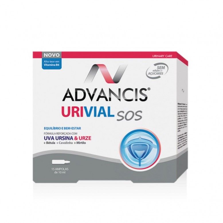Advancis Urivial SOS 15 ampoules