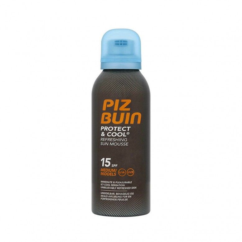 Piz Buin Protect & Cool Spray Mousse SPF15 150ml