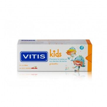 Vitis Kids Gel Dentífrico Cereja 50ml