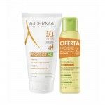 A-Derma Pack Protect AD Creme SPF50+ 150ml + Oxomega Control Óleo Duche Emoliente 100ml