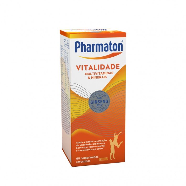 Pharmaton Vitalidade 60 Comprimidos