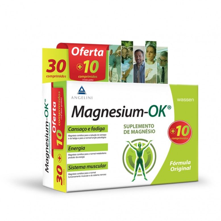 Magnesium OK 30 + 10 Comprimidos