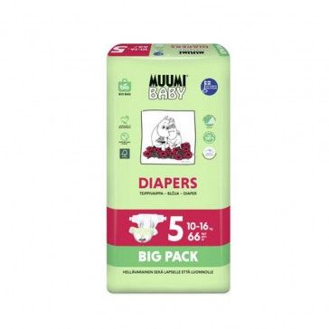 Muumi Baby Diapers T5 10-16kg x66