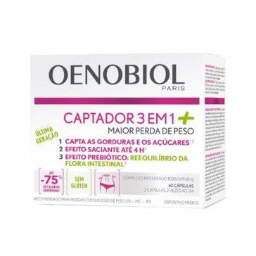 Oenobiol Captador 3em1+ 60 Cpsulas