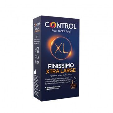 Control Finíssimo XL extra large Preservativos x12