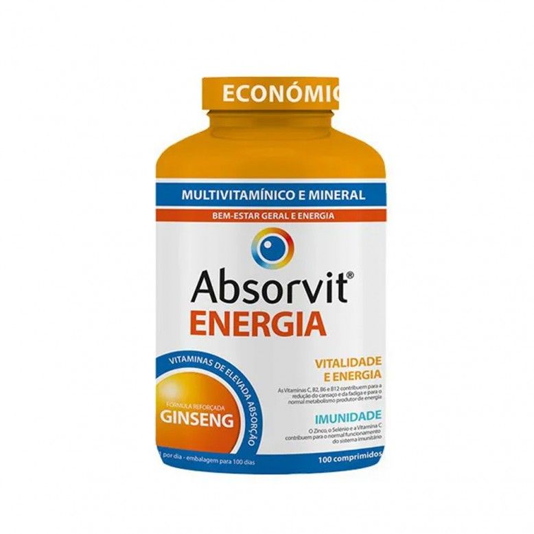 Absorvit Energia 100 comprimidos