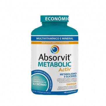 Absorvit Metabolic Activ 100 Pastillas