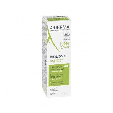 A-Derma Biology Creme Rico Hidratante 40ml