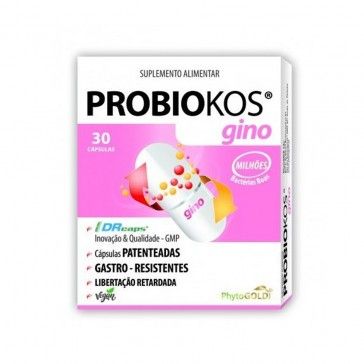 PhytoGold Probiokos Gino 30 Cápsulas