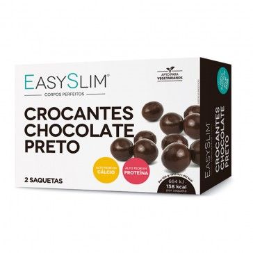 Easyslim Crocantes Chocolate Preto x2