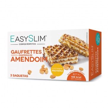 Easyslim Gaufrettes Manteiga De Amendoim x3
