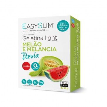 Easyslim Gelatina Light Melão E Melancia 2x15g