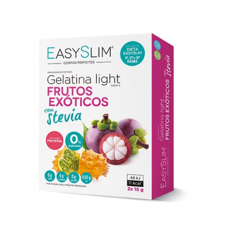 Easyslim Gelatina Light Frutos Exóticos 2x15g