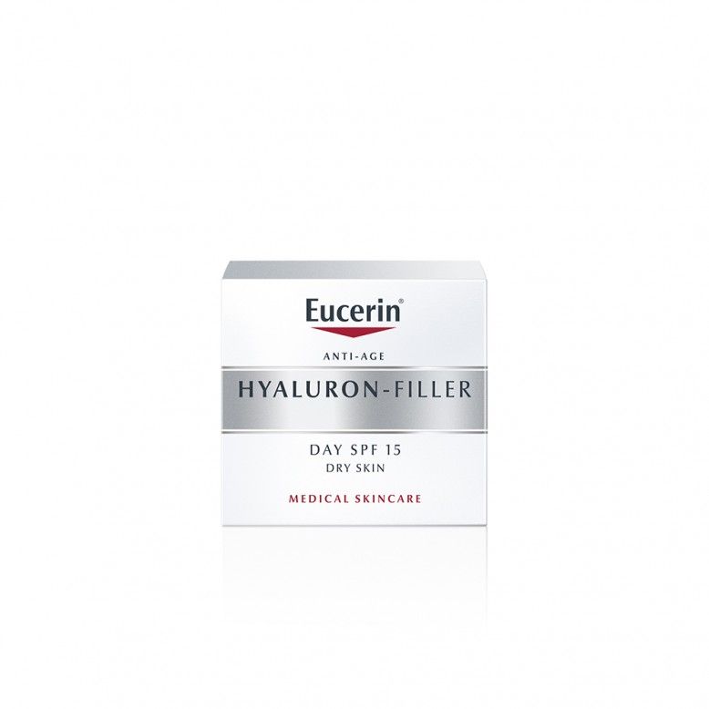 Eucerin Hyaluron-Filler Creme Dia Pele Seca SPF15 50ml
