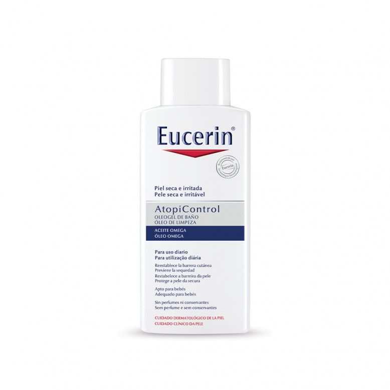 Eucerin AtopiControl Aceite Omega OleoGel Baño 400ml