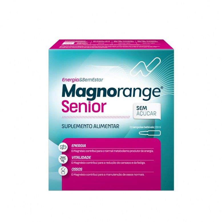 Magnorange Senior 10ml 20 Ampolas