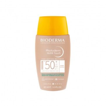 Photoderm Bioderma Nude Touch Dourado SPF50+ 40ml