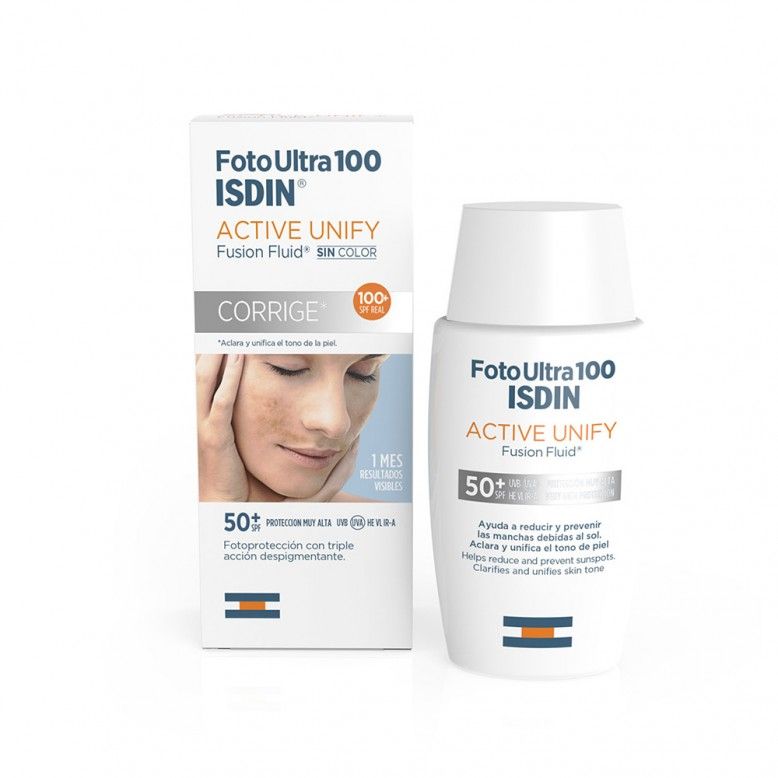 ISDIN FotoUltra 100 Active Unify Fusion Fluid SPF50+ 50ml