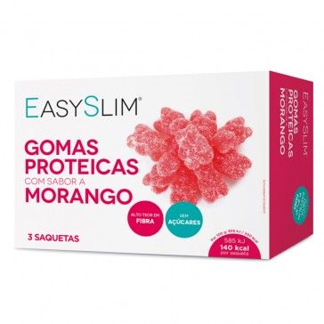 Easyslim Gummies Protéinés Fraise 3x70g