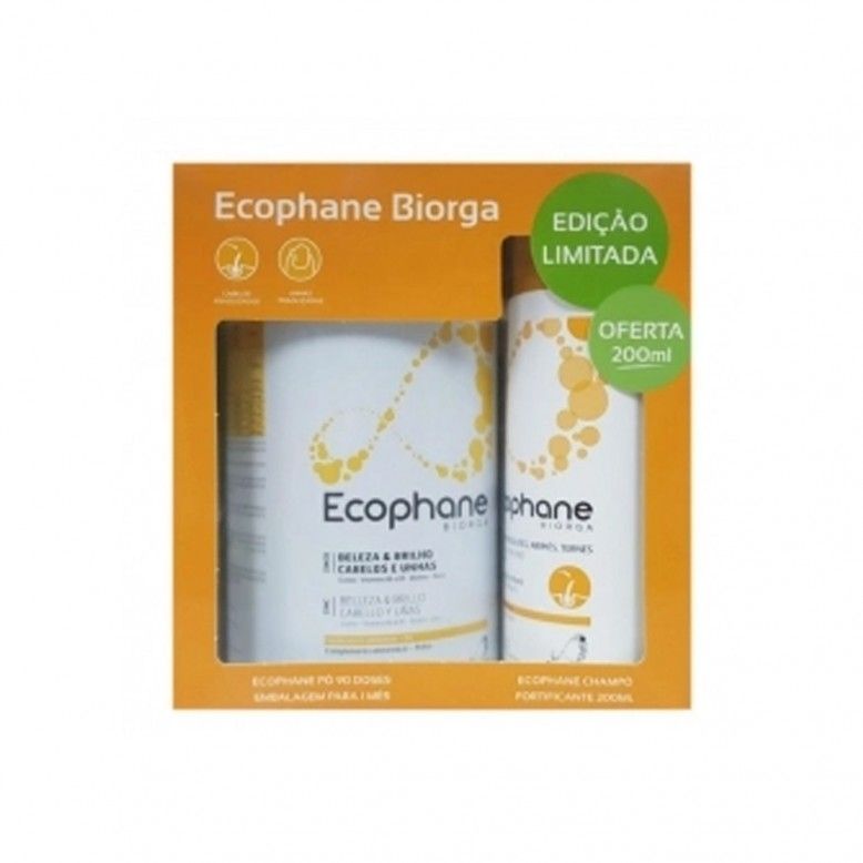 Ecophane Biorga Pó 318g + Champô Fortificante 200ml