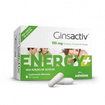 Ginsactiv Energy + 60 cápsulas