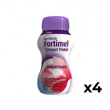 Nutricia Fortimel Compact Protein Frutos Vermelhos 4x125ml