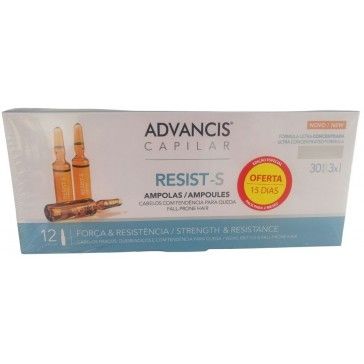 Advancis Capilar pack resist S ampolas x12 50% 2.unidade