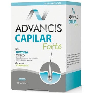 ADVANCIS Fortalecimento Capilar 60 caps.