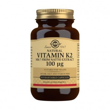 Solgar Vitamine K2 100ug 50 comprims