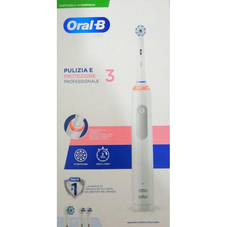 Oral B escova elétrica laboratory PRO 3 Branca