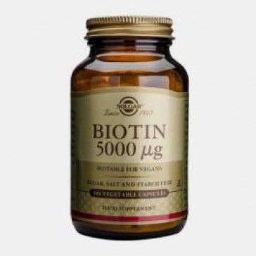Solgar Biotin 5000ug 100 cpsulas