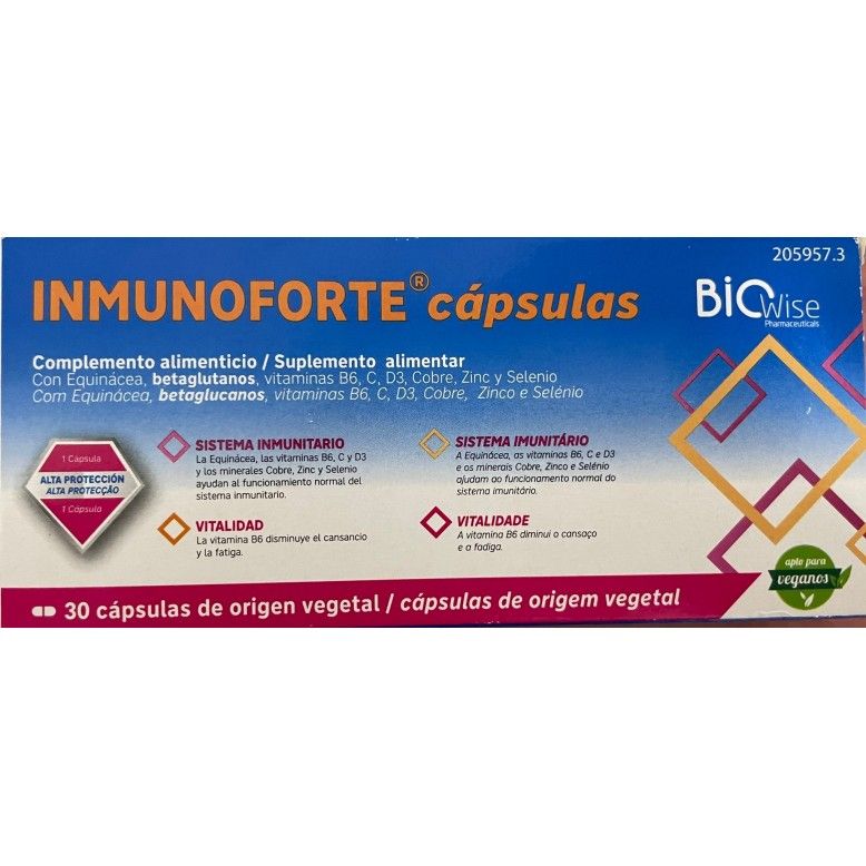 Inmunoforte 30 Cápsulas