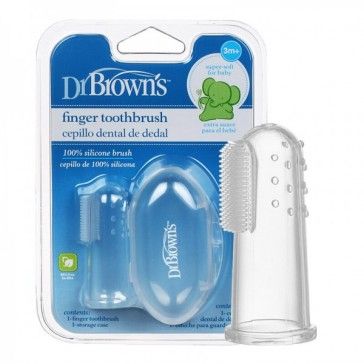 Dr Brown s Escova de Dentes Dedo