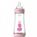 Chicco Bibero Perfect5 Fluxo Rpido 4m+ 300ml Rosa