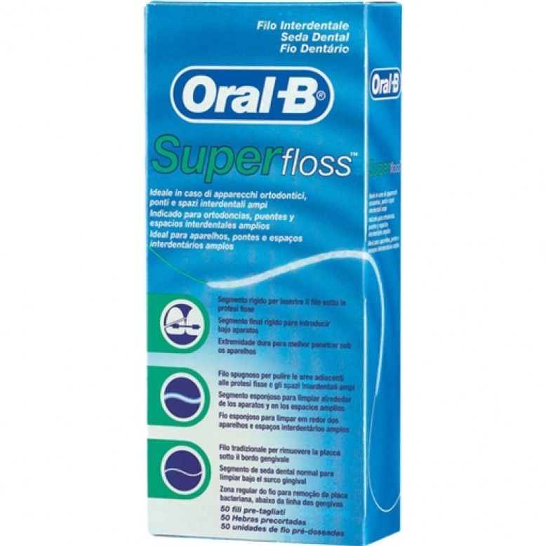 Oral-B Superfloss Hilo Dental x50