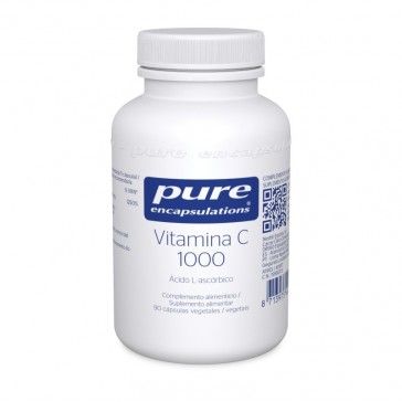 Pure Encapsulations Vitamina C 90 Cápsulas de 1000mg